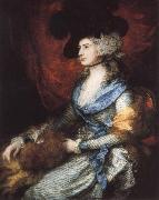 Thomas Gainsborough Mrs.Siddons painting